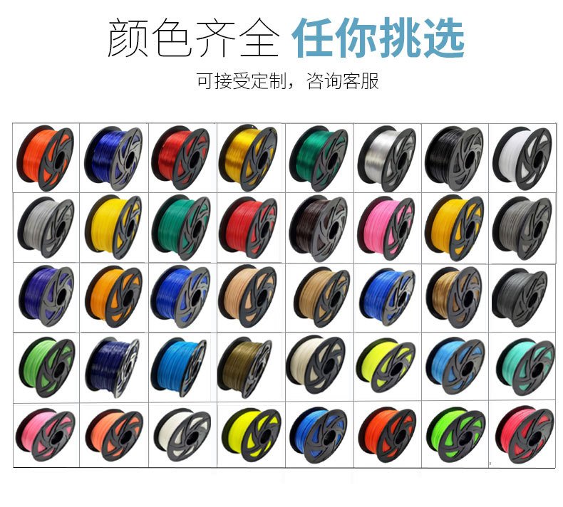 3D printing consumables, neatly coiled PETG 3D printing pen consumables, PETG filament, 1.75mm, in stock and ready to ship. 14